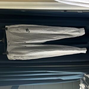 Large Gray Nike Joggers